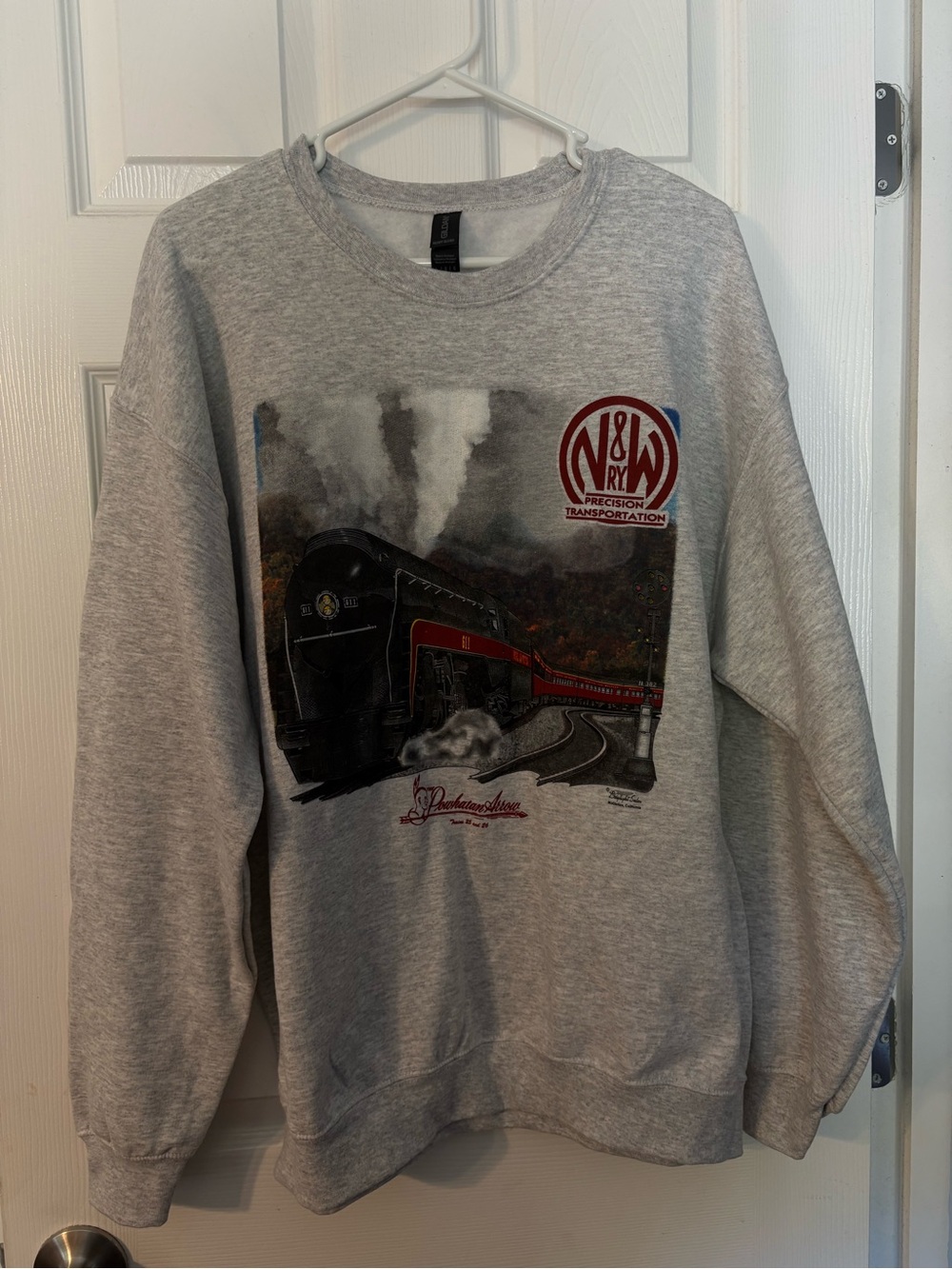 Powhatan Arrow Gray Sweatshirt